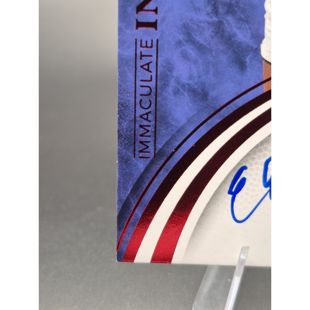 2024-25 Panini Immaculate Elvin Hayes #14 Immaculate Ink Red Auto‎ /49 Bullets - Picture 6 of 10
